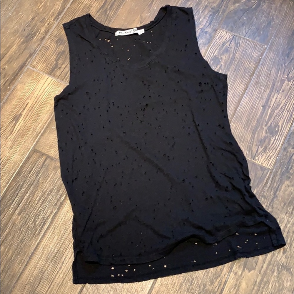 Michael Stars Distressed Tank